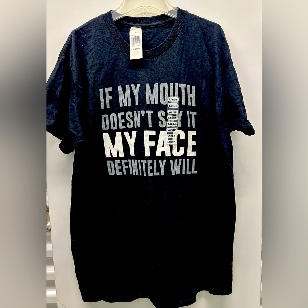 Unbranded black Short Sleeve Tee unisex large